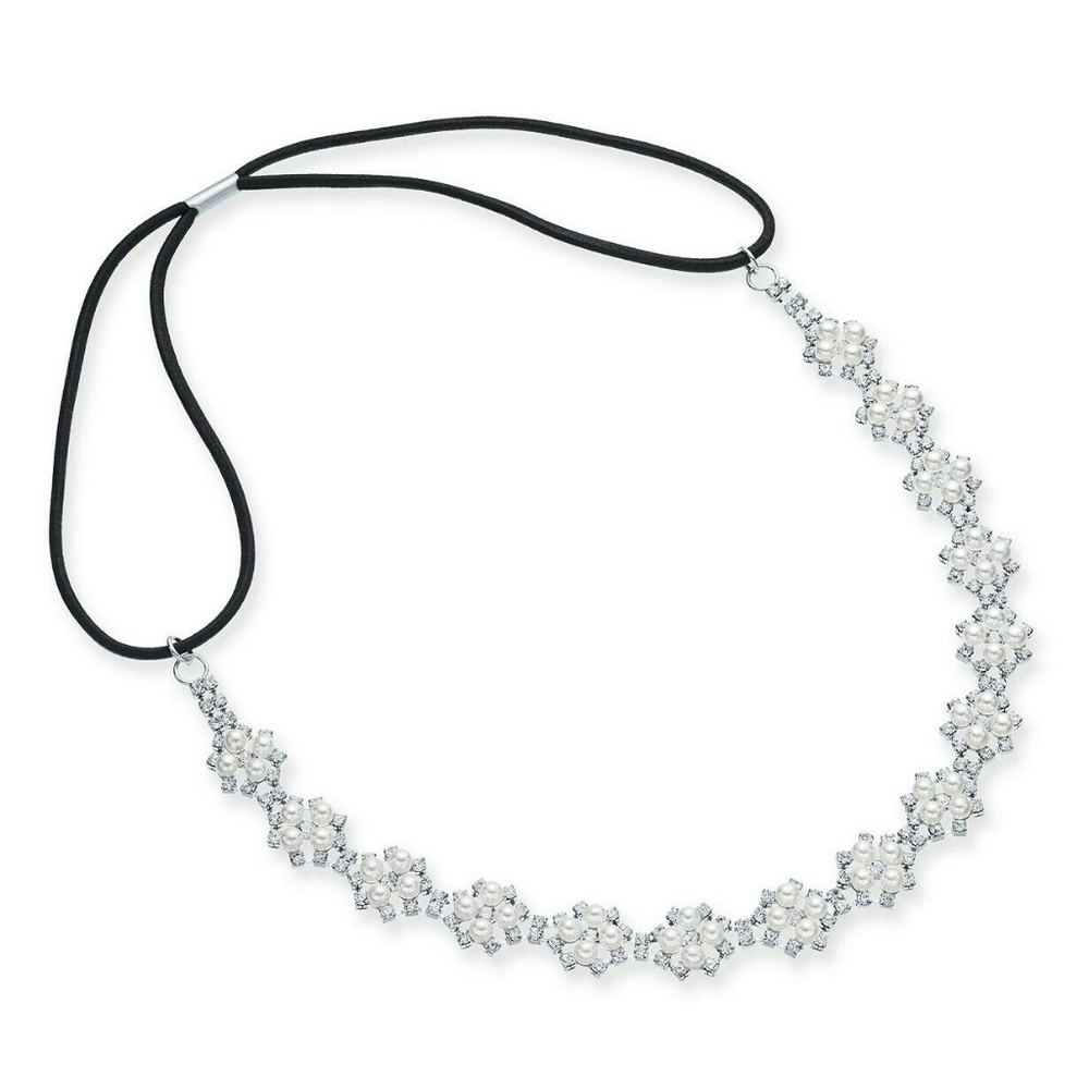 INC International Concepts Silver-Tone Crystal & P